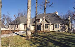 2 story home
